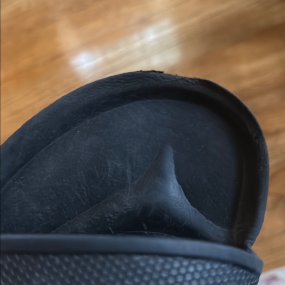 Black Birkenstock Slide Sandals - Picture 8 of 8